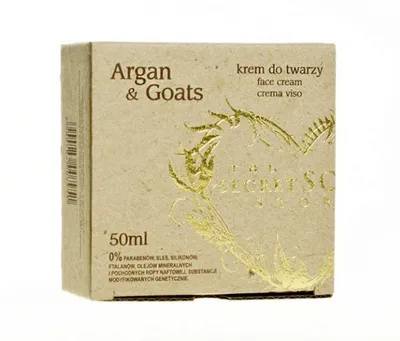 Scandia Cosmetics Argan & Goats, Krem do twarzy na dzień i na noc