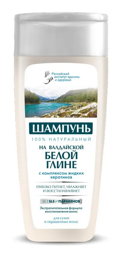 Fitokosmetik Szampon z białą glinką i kompleksem płynnej keratyny