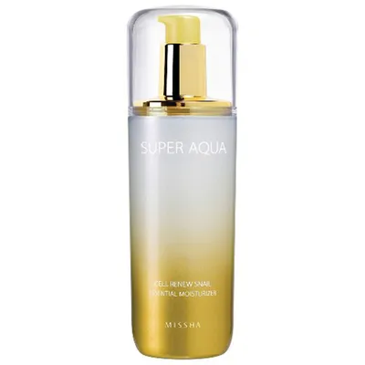 Missha Super Aqua, Cell Renew Snail Moisturiser (Krem przeciwstarzeniowy do twarzy)