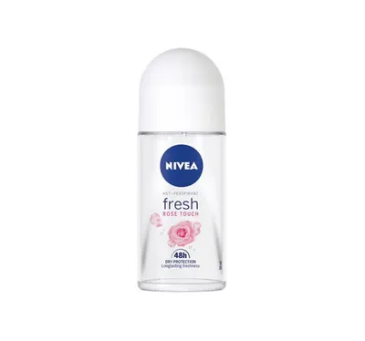 Nivea Fresh Rose Touch, Anti-perspirant Roll-on 48h (Antyperspirant w kulce dla kobiet)