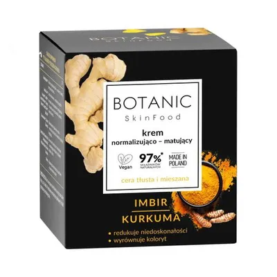 Botanic Skin Food Krem normalizująco - matujący