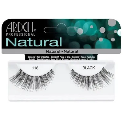 Ardell Lashes Sztuczne rzęsy Natural Black 118