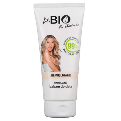 beBIO Naturalny balsam do ciała `Siemię lniane`