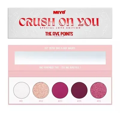 MIYO Crush On You Special Love Edition Eyeshadow Palette (Paleta cieni do powiek)