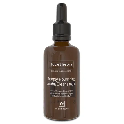 Facetheory Deeply Nourishing Jojoba Cleansing Oil and Makeup Remover (Głęboko odżywczy olejek myjący z jojoby)
