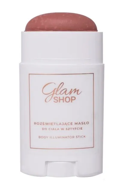 Glam Shop Kolekcja Esencja, Rozświetlające masło do ciała w sztyfcie