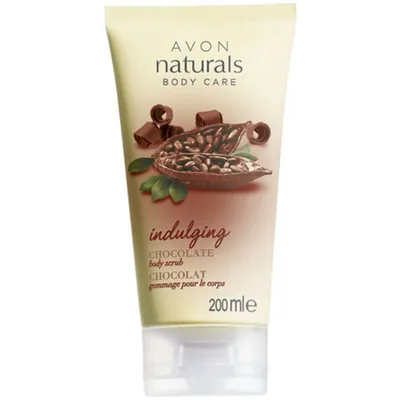 Avon Naturals, Indulging Chocolate Body Scrub (Czekoladowy peeling myjący)