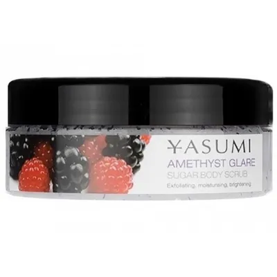 Yasumi Amethyst Glare, Cukrowy peeling do ciała o zapachu owoców leśnych