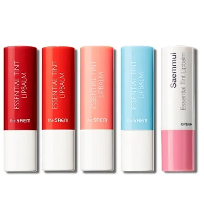 The Saem Saemmul, Essential Tint Lipbalm (Nawilżający balsam do ust)