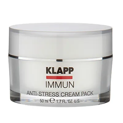 Klapp Cosmetics Immun, Anti-Stress Cream Pack (Uspokajająca i wyrównująca maska)