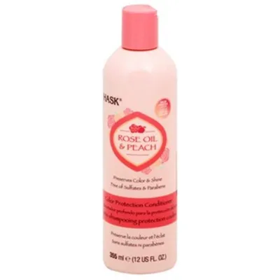 Hask Rose Oil & Peach Color Protection Shampoo (Szampon do włosów farbowanych)