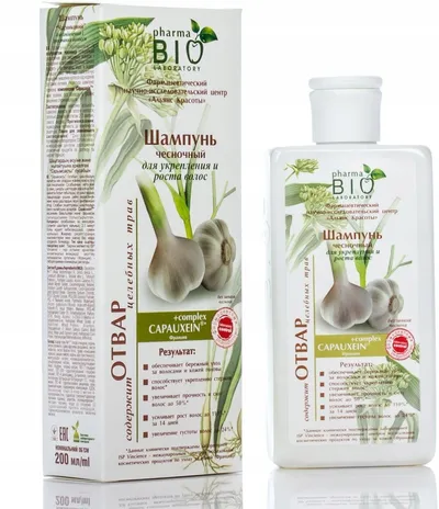 Pharma BIO Laboratory Szampon do włosów z ekstraktem z czosnku