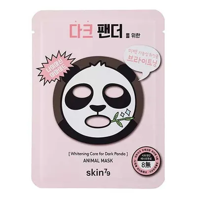 SKIN79 Animal Mask, Whitening Care for Dark Panda (Maska mocno wybielająca 'Czarna Panda')