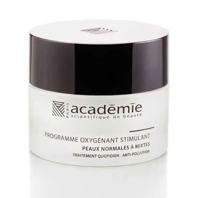 Academie Oxygenating and Stimulating Anti-Pollution Care (Krem dotleniająco stymulujący na dzień)