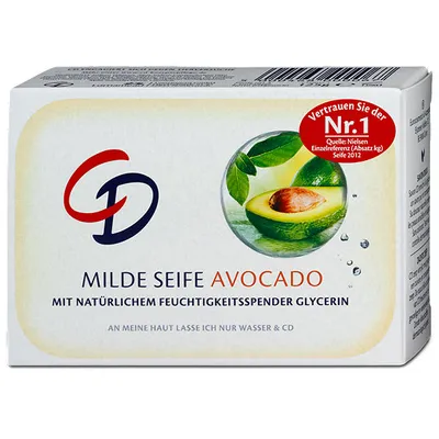 CD Milde Seife Avocado (Mydło w kostce `Awokado`)