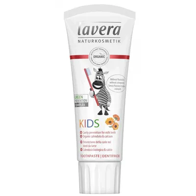 Lavera Kids, Ekologiczna pasta do zębów dla dzieci bez fluoru