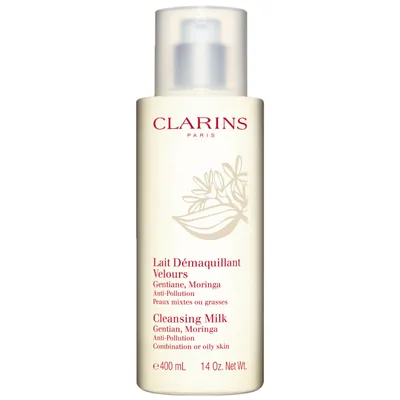 Clarins Lait Démaquillant Velours Gentiane [Cleansing Milk with Gentian] (Mleczko do cery mieszanej i tłustej)
