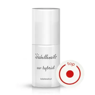 Isabellenails UV Hybrid Top No Wipe (Lakier hybrydowy wykończeniowy)