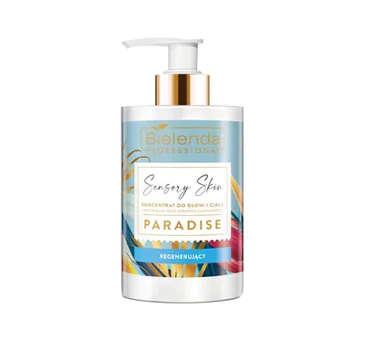 Bielenda Professional Sensory Skin, Paradise, Hand & Body Regenerating Concentrate (Regenerujący koncentrat do dłoni i ciała)
