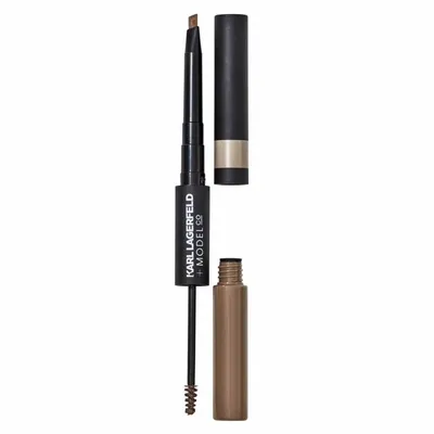 Karl Lagerfeld Karl Lagerfeld + ModelCo, More Brows Fibre Brow Gel & Crayon Duo (Kredka do brwi + żel)