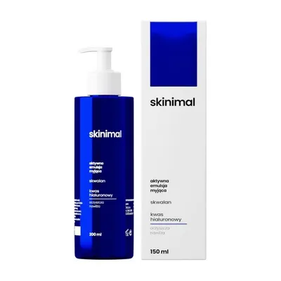 Skinimal Aktywna emulsja myjąca `Skwalan, kwas hialuronowy`