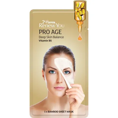 7th Heaven Renew You, Pro Age Deep Skin Balance Mask (Maska przeciwstarzeniowa z wit. B5)