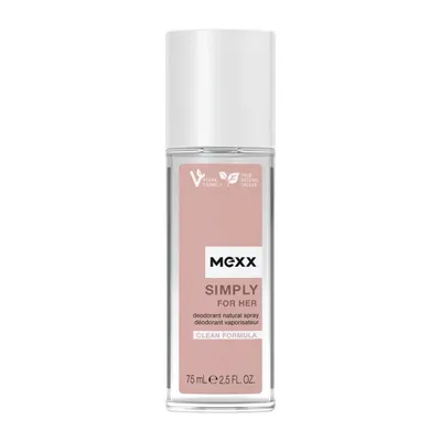 Mexx Simply For Her, Deodorant Natural Spray (Dezodorant w sprayu dla kobiet)