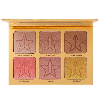 Jeffree Star 24 Karat, Skin Frost Pro Palette (Paleta 6 rozświetlaczy)