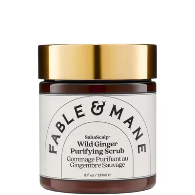 Fable & Mane SahaScalp, Wild Ginger Purifying Scrub (Peeling oczyszczający z dzikim imbirem)