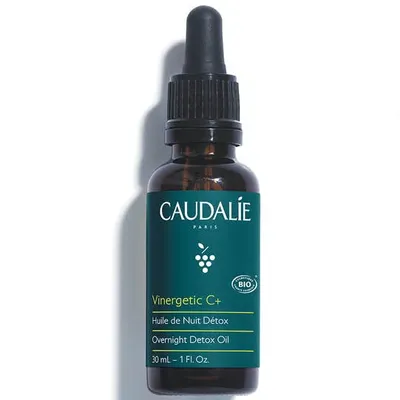 Caudalie Vinergetic C+, Huile de Nuit Detox (Olejek do twarzy z witaminą C)
