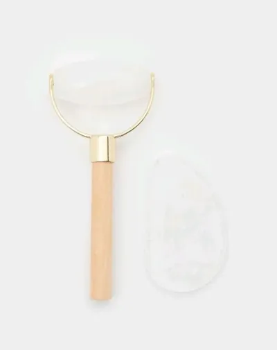 Sinsay Face Roller Set (Masażer do twarzy i kamień Gua Sha)