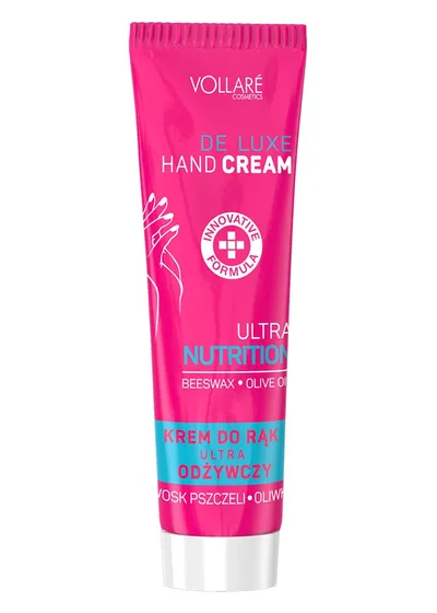 Vollare Cosmetics De Luxe, Ultra Nutrition Hand Cream (Ultra odżywczy krem do rąk)