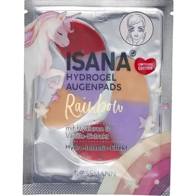Isana Hydrogel Eye Pads (Jednorożec, Hydrożelowe płatki pod oczy)