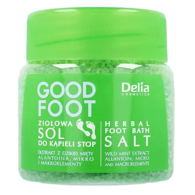 Delia Good Foot, Ziołowa sól do kąpieli stóp