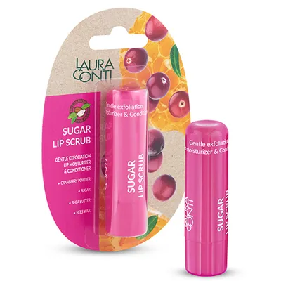 Laura Conti Sugar Lip Scrub (Regeneracyjny peeling do ust)