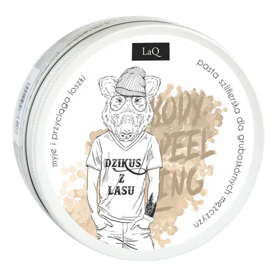 LaQ Peeling myjący męski `Pasta szlifierska dla gruboskórnych mężczyzn`
