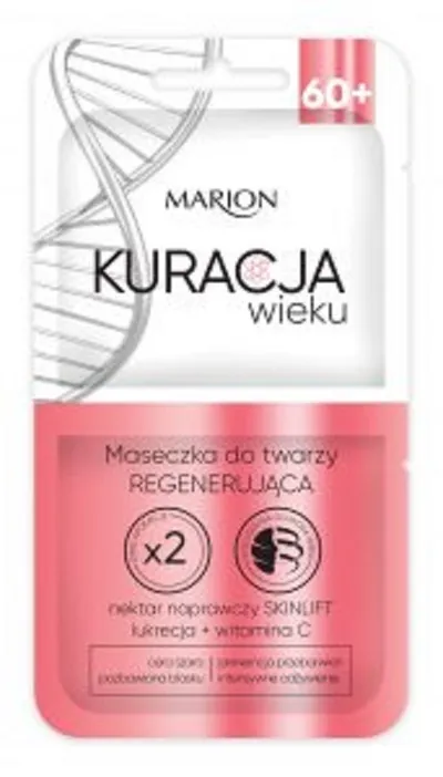 Marion Kuracja wieku, Maseczka do twarzy regenerująca 60+