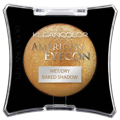 Kleancolor American Eyedol, Wet to Dry Baked Eyeshadow (Wypiekane cienie do powiek)