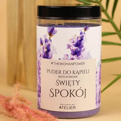 Naturalne Atelier Puder do kąpieli `Święty Spokój`
