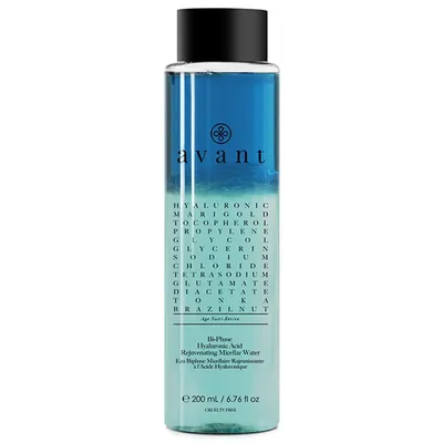 Avant Skincare Bi-Phase Hyaluronic Acid Rejuvenating Micellar Water (Dwufazowa woda micelarna)