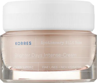 Korres Apothecary Wild Rose Brighter Days Intense- Cream (Rozjaśniający krem na dzień dla skóry suchej)