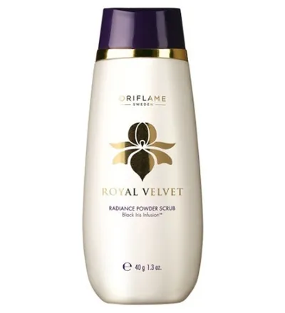 Oriflame Royal Velvet, Radiance Powder Scrub (Peeling do twarzy przywracający skórze blask)