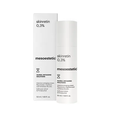 Mesoestetic Skinretin 0,3% Intensive Antiaging Cream (Wielozadaniowy krem z czystym retinolem i bakuchiolem)
