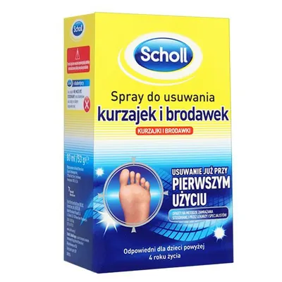 Scholl Spray do usuwania kurzajek i brodawek