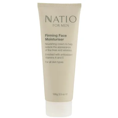Natio For Men, Firming Face Moisturiser (Ujędrniający krem nawilżający dla mężczyzn)
