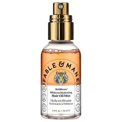 Fable & Mane HoliRoots, Hibiscus Hydrating Hair Oil Mist (Hibiskusowy olejek nawilżający w mgiełce)