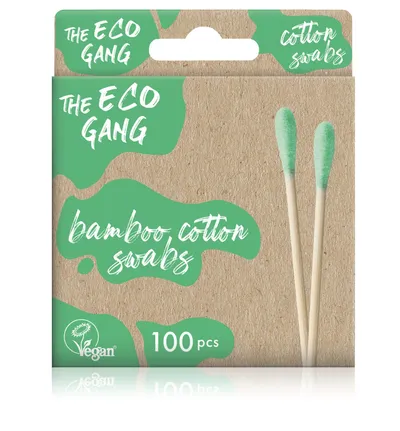 The Eco Gang Bamboo Cotton Swabs (Patyczki higieniczne)