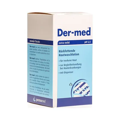 Permamed Der - Med (Emulsja do mycia wrażliwej, suchej lub swędzącej skóry)