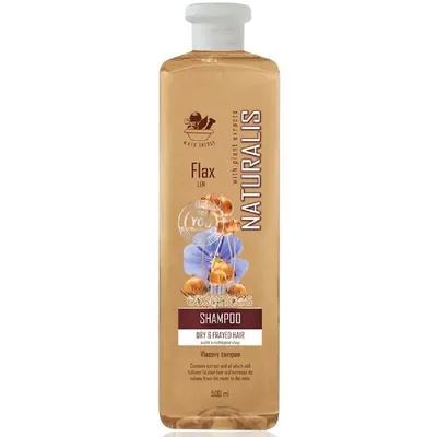 Naturalis Essences, Flax Shampoo Dry & Frayed Hair (Szampon do włosów `Siemie lniane`)