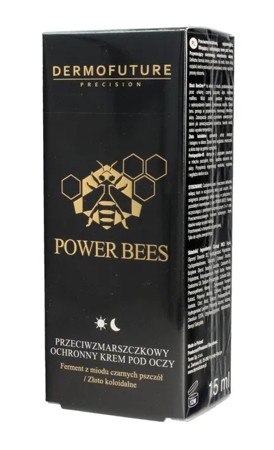 Dermofuture Precision Power Bees, Krem pod oczy ochronny przeciwzmarszczkowy